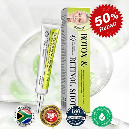 👨‍⚕️💛Made and shipped from South Africa💫Rolimey® Botox & Vita-A Retinol Shot Wrinkle-Lift Tightening cream - Last Day Promotion 70% OFF